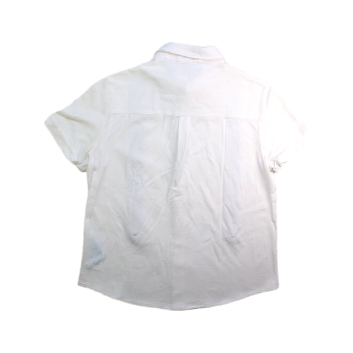 A White Short Sleeve Shirts from Nicholas & Bears in size 8Y for boy. (Back View)