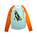 A Teal Rash Guards from Orlebar Brown in size 6T for boy. (Front View)