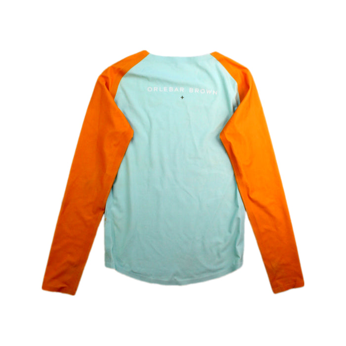 A Teal Rash Guards from Orlebar Brown in size 6T for boy. (Back View)