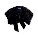 A Black Dress Up Vests from Nicholas & Bears in size 3T for girl. (Front View)