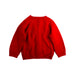 A Red Cardigans from Petit Bateau in size 12-18M for girl. (Back View)
