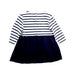 A White Long Sleeve Dresses from Petit Bateau in size 12-18M for girl. (Back View)