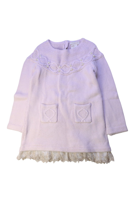 A Ivory Sweater Dresses from Cynthia Rowley in size 4T for girl. (Front View)
