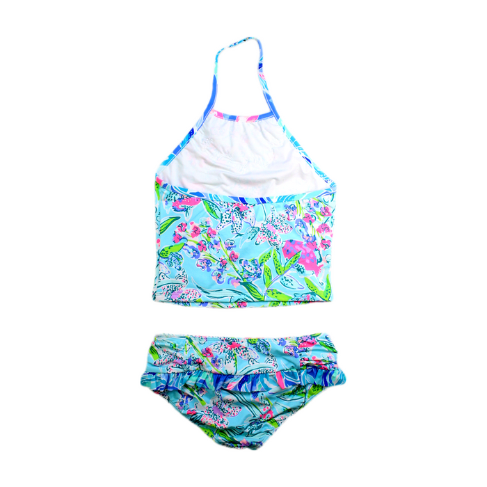A  Swim Sets from Lilly Pulitzer in size 10Y for girl. (Back View)