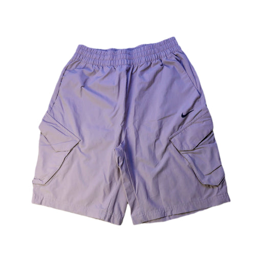 A Purple Shorts from Nike in size 12Y for boy. (Front View)
