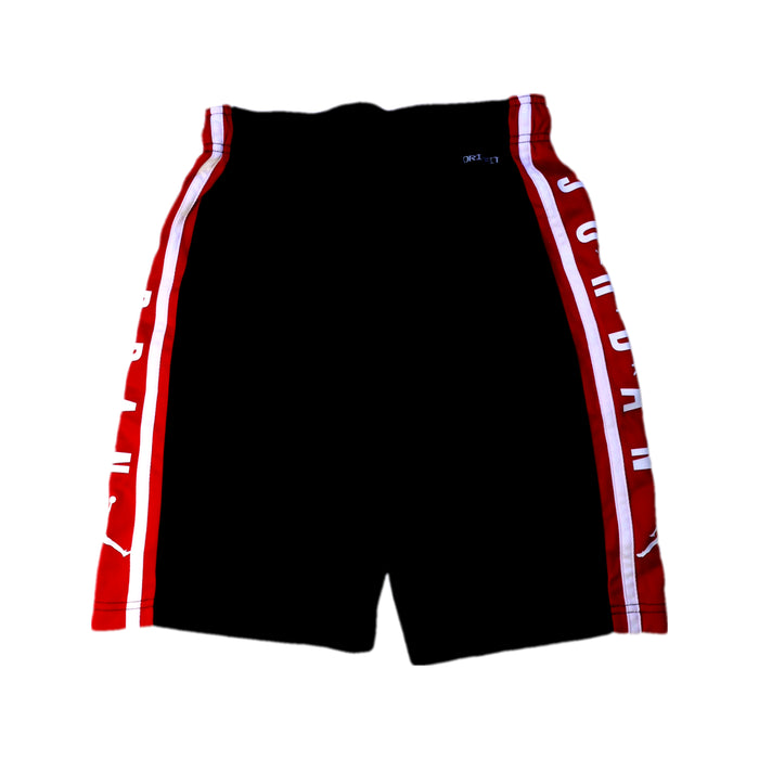 A Black Shorts from Air Jordan in size 12Y for boy. (Back View)
