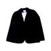 A Black Blazers from Jacadi in size 12Y for boy. (Front View)