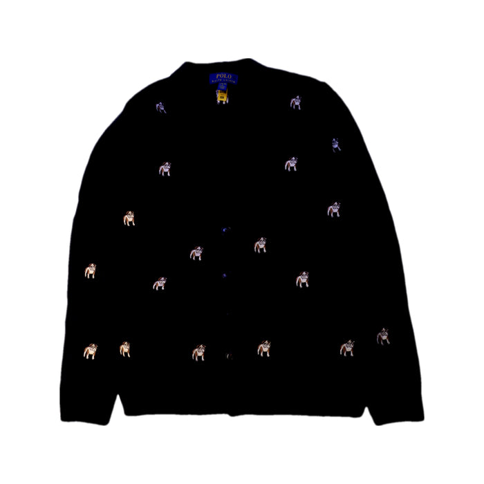 A Black Cardigans from Polo Ralph Lauren in size 14Y for boy. (Front View)