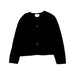 A Black Cardigans from Jacadi in size 6T for girl. (Front View)