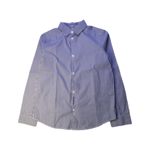 A Blue Long Sleeve Shirts from Jacadi in size 10Y for boy. (Front View)