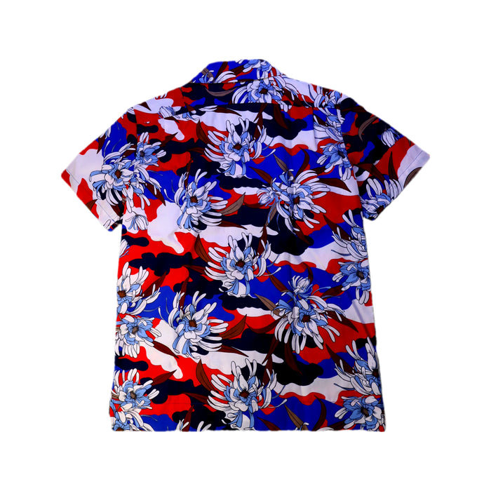A Multicolour Short Sleeve Shirts from Moncler in size 10Y for boy. (Back View)
