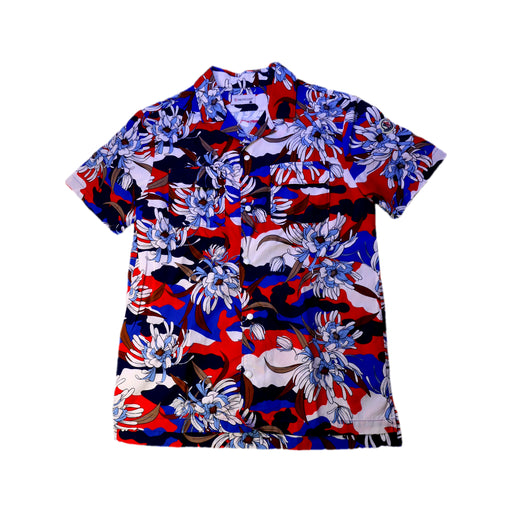 A Multicolour Short Sleeve Shirts from Moncler in size 12Y for boy. (Front View)
