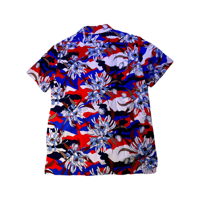 A Multicolour Short Sleeve Shirts from Moncler in size 12Y for boy. (Back View)