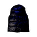 A Black Outerwear Vests from Moncler in size 14Y for neutral. (Back View)