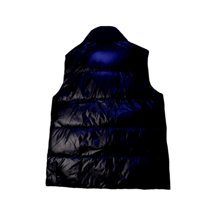 A Black Outerwear Vests from Moncler in size 14Y for neutral. (Back View)