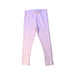 A Peach Leggings from Chloe in size 3T for girl. (Front View)