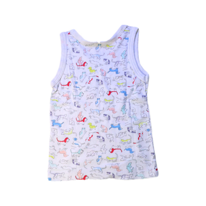A Multicolour Sleeveless Tops from Petit Bateau in size 3T for boy. (Back View)