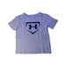 A Grey Short Sleeve T Shirts from Under Armour in size 2T for neutral. (Front View)