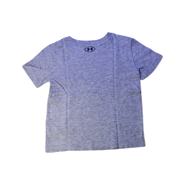 A Grey Short Sleeve T Shirts from Under Armour in size 2T for neutral. (Back View)
