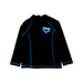 A Black Rash Guards from Arena in size 2T for boy. (Front View)