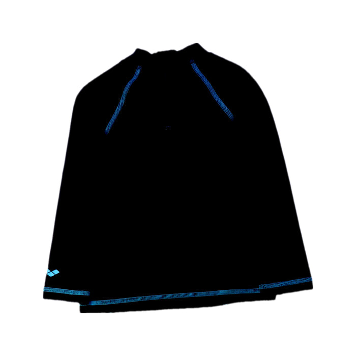 A Black Rash Guards from Arena in size 2T for boy. (Back View)