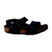 A Black Sandals from Birkenstock in size 6T for neutral. (Front View)