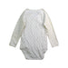 A White Long Sleeve Bodysuits from Petit Bateau in size 6-12M for neutral. (Back View)