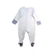 A White Onesies from Boden in size 6-12M for boy. (Back View)
