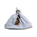 A White Beanies from Burberry in size 6-12M for boy. (Back View)