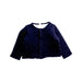 A Navy Cardigans from Petit Bateau in size 6-12M for neutral. (Front View)