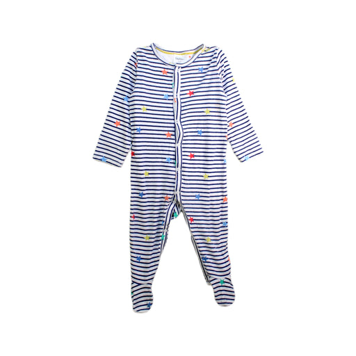 A Blue Onesies from Boden in size 6-12M for boy. (Front View)