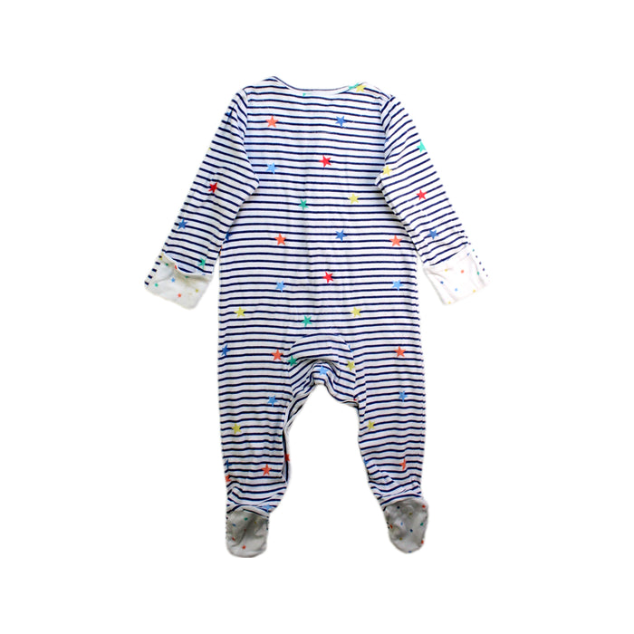 A Blue Onesies from Boden in size 6-12M for boy. (Back View)