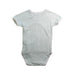 A White Short Sleeve Bodysuits from Petit Bateau in size 3-6M for neutral. (Back View)