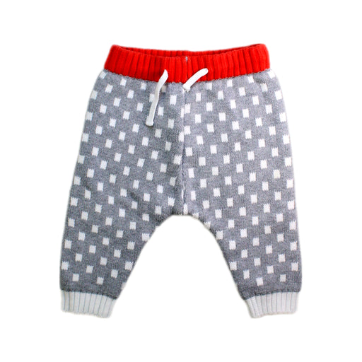 A Grey Sweatpants from Seed in size 6-12M for neutral. (Front View)