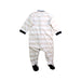 A Beige Onesies from Chicco in size 6-12M for boy. (Back View)