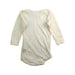 A Ivory Long Sleeve Bodysuits from Petit Bateau in size 6-12M for neutral. (Back View)
