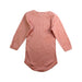 A Red Long Sleeve Bodysuits from Petit Bateau in size 6-12M for neutral. (Back View)