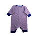 A Blue Onesies from Petit Bateau in size 0-3M for boy. (Back View)