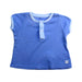 A Blue Short Sleeve Tops from Petit Bateau in size 0-3M for boy. (Front View)