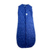 A Navy Sleepsacs from ErgoPouch in size 6-12M for boy. (Front View)