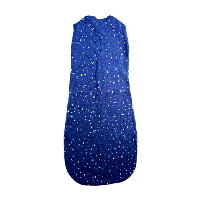 A Navy Sleepsacs from ErgoPouch in size 6-12M for boy. (Back View)