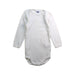 A White Long Sleeve Bodysuits from Petit Bateau in size 6-12M for neutral. (Front View)