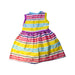 A Multicolour Sleeveless Dresses from Il Gufo in size 5T for girl. (Back View)