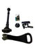 A Black Scooters Rollerblades & Skateboards from Micro in size O/S for neutral. (Back View)
