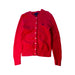 A Red Cardigans from Polo Ralph Lauren in size 8Y for girl. (Front View)