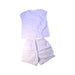 A White Shorts Sets from The Little White Company in size 9Y for girl. (Back View)