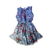 A Blue Sleeveless Dresses from Zimmermann in size 8Y for girl. (Front View)