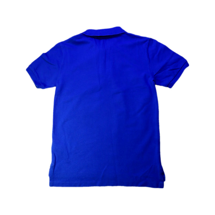 A Blue Short Sleeve Polos from Polo Ralph Lauren in size 8Y for boy. (Back View)