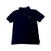 A Navy Short Sleeve Polos from Polo Ralph Lauren in size 8Y for boy. (Front View)