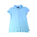 A Blue Short Sleeve Polos from Polo Ralph Lauren in size 8Y for girl. (Front View)